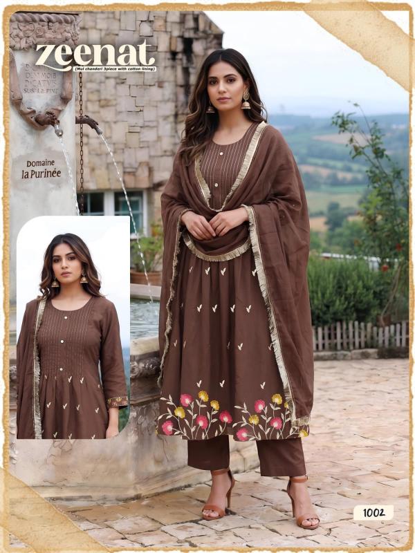 Desi kudi zeenat 3pcs wholesale kurti